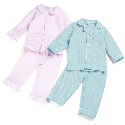 Baby Boys Solid Cotton Summer Pajama Set - Pajama Set - Chivry - Mad Fly Essentials