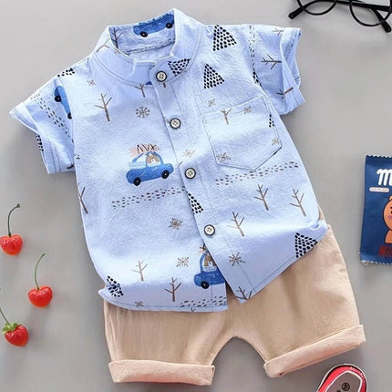 Baby Boys Summer Bear Clothing Set - Clothing Set - Kidswant - Mad Fly Essentials