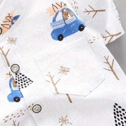 Baby Boys Summer Bear Clothing Set - Clothing Set - Kidswant - Mad Fly Essentials