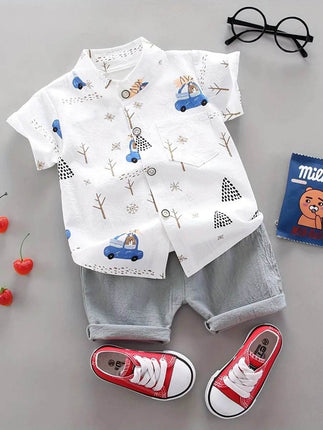 Baby Boys Summer Bear Clothing Set - Mad Fly Essentials