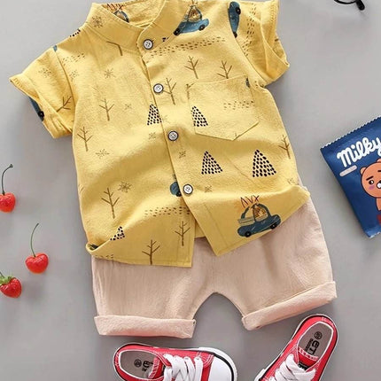 Baby Boys Summer Bear Clothing Set - Clothing Set - Kidswant - Mad Fly Essentials