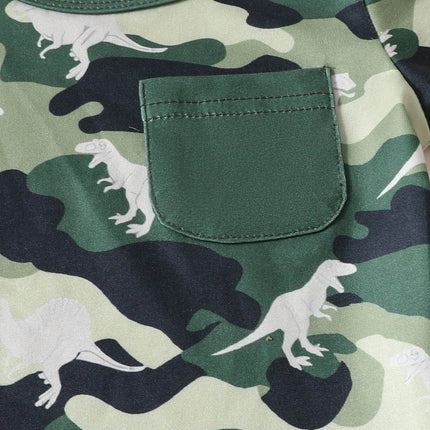 Baby Boys Summer Camouflage Dinosaur 2pc Clothing Set - Clothing Set - Kidswant - Mad Fly Essentials