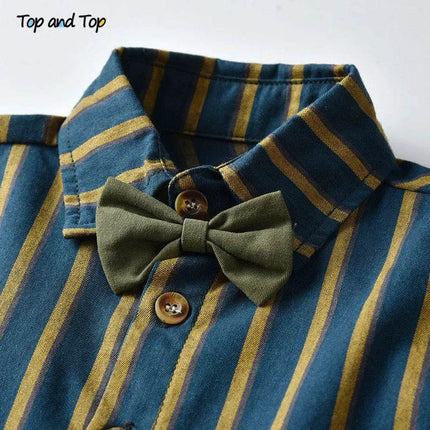Baby Boys Summer Formal Tie Gentleman Outfit - Gentleman Outfit - Top and top - Mad Fly Essentials