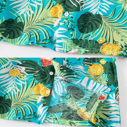 Baby Boys Summer Hawaiian Beach Birthday Party Shirt - Shirt - Beach Fellow - Mad Fly Essentials