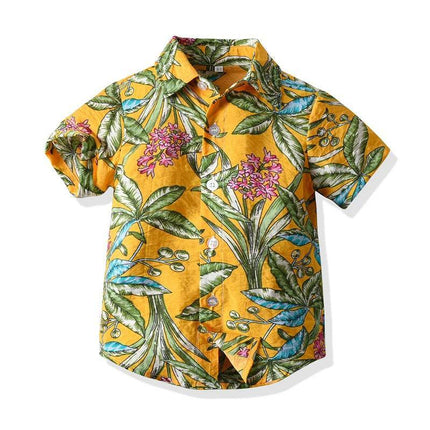 Baby Boys Tropical Paradise Floral Clothing Set - Clothing Set - Top and top - Mad Fly Essentials