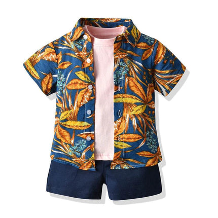 Baby Boys Tropical Floral Clothing Set - Mad Fly Essentials