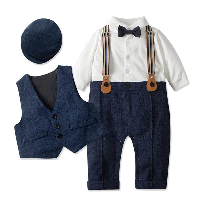 Baby British FormalBoy Gentleman Outfit - Mad Fly Essentials