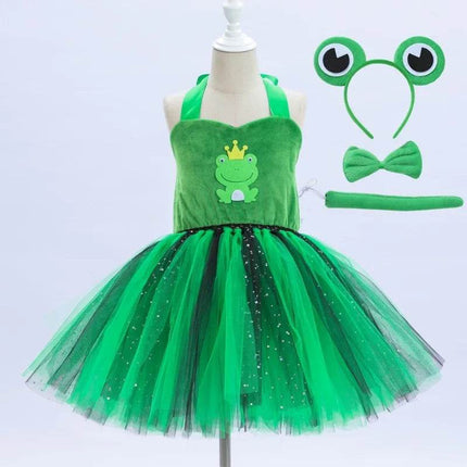 Baby Frog Tulle Tutu Girl Costume Dress - Mad Fly Essentials