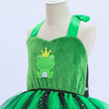 Baby Frog Tulle Tutu Girl Costume Dress - Mad Fly Essentials