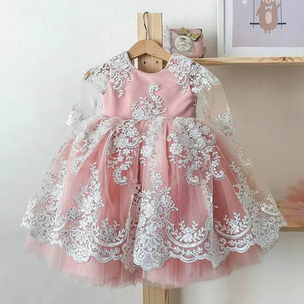 Baby Girl 1Year Christening Party Dress - Mad Fly Essentials