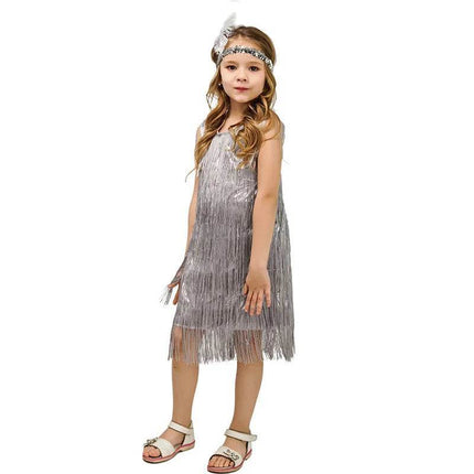 Baby Girl 1920s Latin Flapper Costume Dress - Costume Dress - Prowow - Mad Fly Essentials