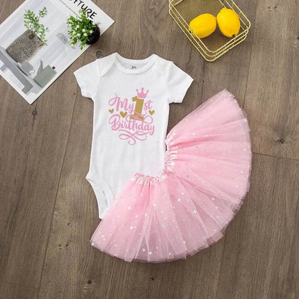 Baby 1st Birthday Set Girl Tutu Dress – Mad Fly Essentials