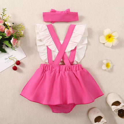 Baby Girl 1st Birthday Pink Skirt Outfit Set - Outfit Set - 27kids - Mad Fly Essentials