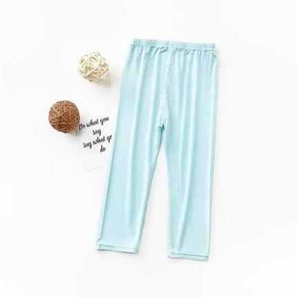 Baby Girl 2 - 12Y Cropped Candy Color Leggings - Leggings - HIBISCUSARA - Mad Fly Essentials