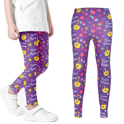 Baby Girl 2 - 12Y Heart Love Pencil Fitness Leggings - Fitness Leggings - Baywell - Mad Fly Essentials