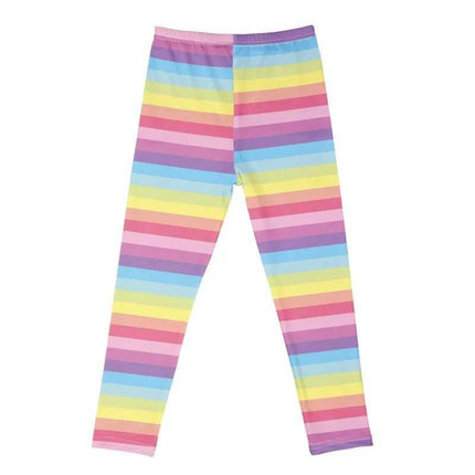 Baby Girl 2 - 12Y Heart Love Pencil Fitness Leggings - Fitness Leggings - Baywell - Mad Fly Essentials