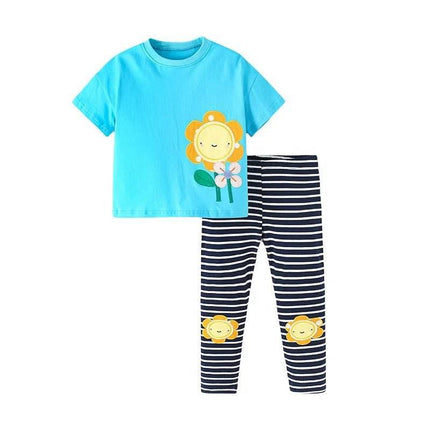 Floral Shirt Baby Girl Clothing Set - Mad Fly Essentials