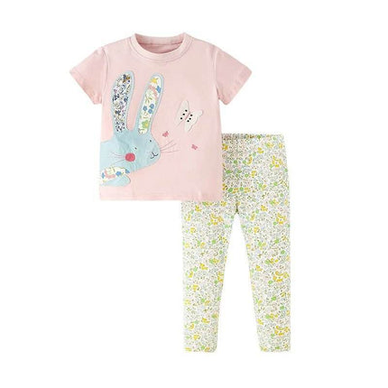 Floral Shirt Leggings Baby Girl Set - Mad Fly Essentials