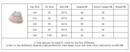 Baby Girl 2 - 7yo Party Flower Princess Dress - Princess Dress - ABreeze - Mad Fly Essentials