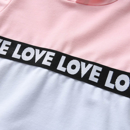 Baby Girl 2pc Winter Love Hoodie Tracksuit - Tracksuit - PatPat - Mad Fly Essentials