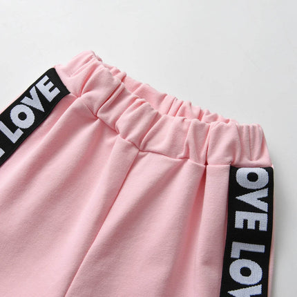 Baby Girl 2pc Winter Love Hoodie Tracksuit - Tracksuit - PatPat - Mad Fly Essentials