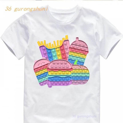 Baby Girl 3D Animal Unicorn Graphic Shirt - Shirt - Lawadka - Mad Fly Essentials