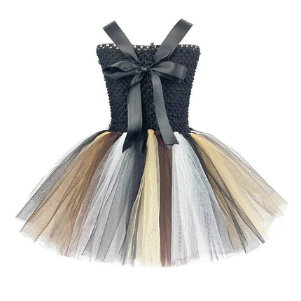 Baby Girl 3D Leopard Tutu Dress Costume Set - Costume Set - DUTRIEUX - Mad Fly Essentials