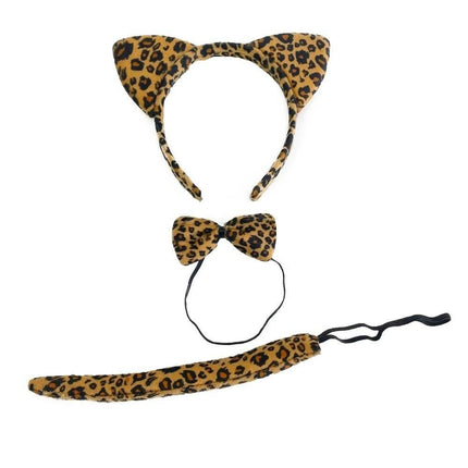 Baby Girl 3D Leopard Tutu Dress Costume Set - Costume Set - DUTRIEUX - Mad Fly Essentials