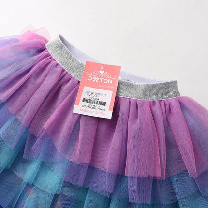 Baby Girl 3D Rainbow Skirt Layered Leggings - Leggings - VIKITA - Mad Fly Essentials
