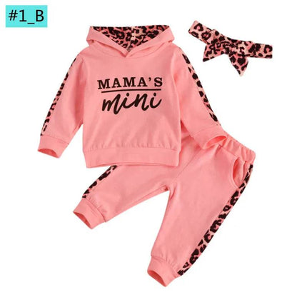 Baby 3pc Leopard Girl Tracksuit Set - Mad Fly Essentials