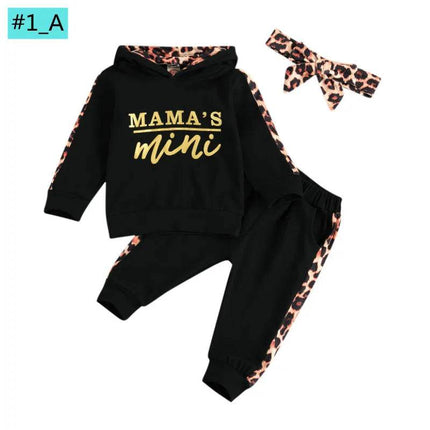 Baby 3pc Leopard Girl Tracksuit - Mad Fly Essentials