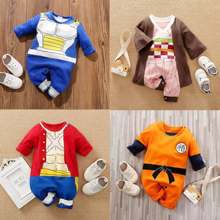Baby Girl Boy Anime Costume Clothing Set - Clothing Set - Bibihou - Mad Fly Essentials