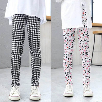 Baby Girl Elastic 3 - 11Y Summer Leggings - Leggings - SheCute - Mad Fly Essentials