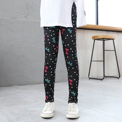 Baby Girl Elastic 3 - 11Y Summer Leggings - Leggings - SheCute - Mad Fly Essentials