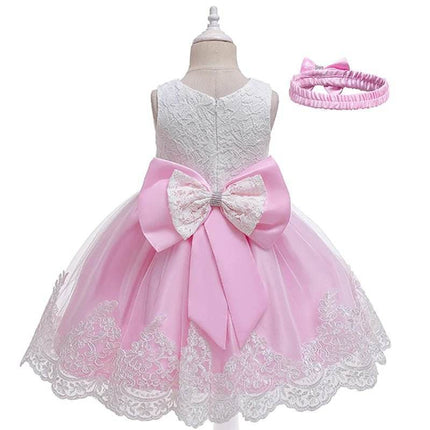 Baby Floral Tutu Girl Party Dress - Mad Fly Essentials