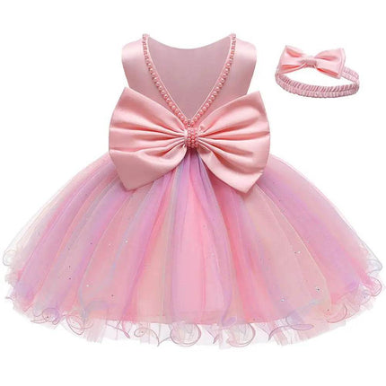 Baby Girl Gradient 0 - 24M Formal Princess Dress - Princess Dress - LZH - Mad Fly Essentials