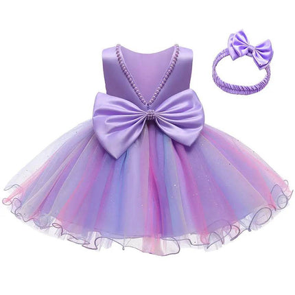 Baby Girl Gradient 0 - 24M Formal Princess Dress - Princess Dress - LZH - Mad Fly Essentials