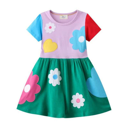 Baby Girl Ladybug Embroidery Princess Dress - Princess Dress - jumping meters - Mad Fly Essentials