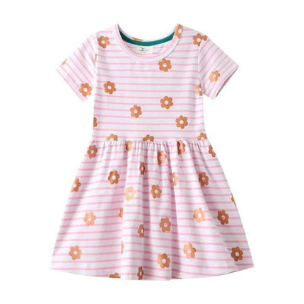 Baby Girl Ladybug Embroidery Princess Dress - Princess Dress - jumping meters - Mad Fly Essentials