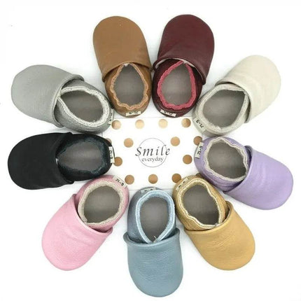 Baby Girl Leather Booties Soft Toddler First Walkers Kids Footwear - Kids Footwear - Muply - Mad Fly Essentials