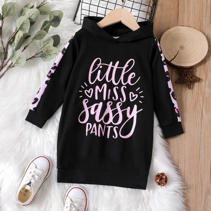 Baby Girl Little Miss Sassy Long Sweater Dress - Sweater Dress - Bibihou - Mad Fly Essentials