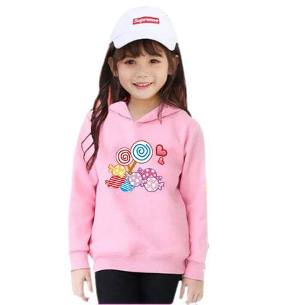 Baby Girl Lollipop Butterfly Unicorn Hoodies - Hoodies - Lolocee - Mad Fly Essentials
