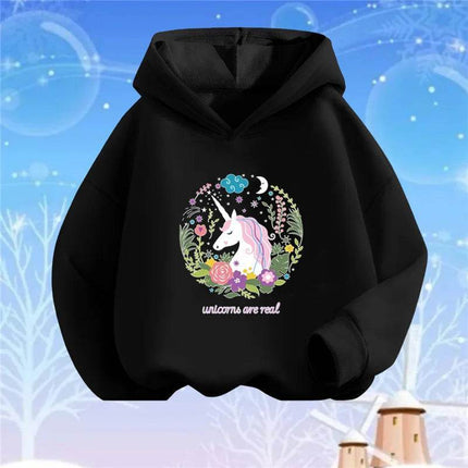 Baby Girl Lollipop Butterfly Unicorn Hoodies - Hoodies - Lolocee - Mad Fly Essentials