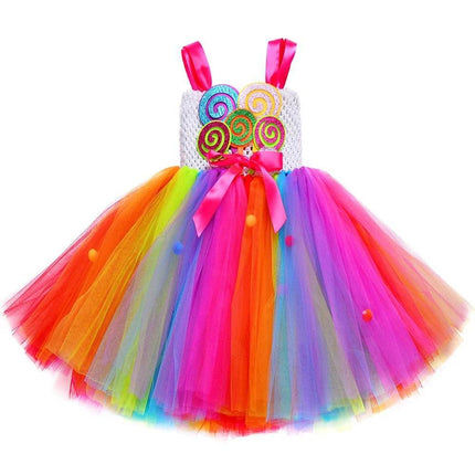 Baby Rainbow Tutu Girl Costume Dress – Mad Fly Essentials