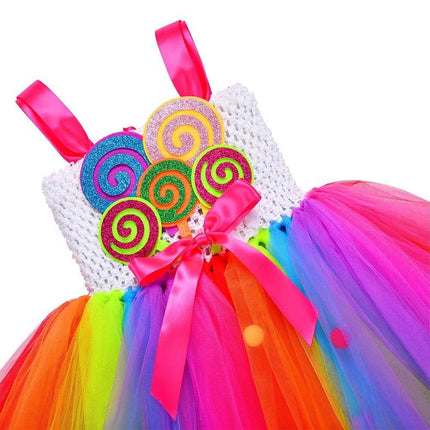 Baby Rainbow Tutu Girl Costume Dress – Mad Fly Essentials