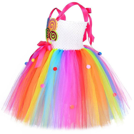 Baby Rainbow Tutu Girl Costume Dress – Mad Fly Essentials
