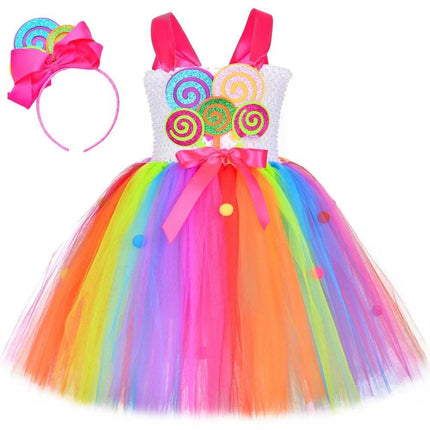 Baby Rainbow Tutu Girl Costume Dress – Mad Fly Essentials