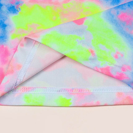 Baby Girl Long 2pc Tie - Dye Swimwear Set - Swimwear Set - Baby Essentials - Mad Fly Essentials