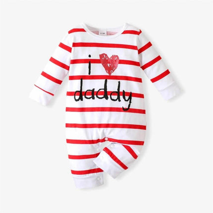 Baby Girl Long Love Heart Jumpsuit Romper - Mad Fly Essentials