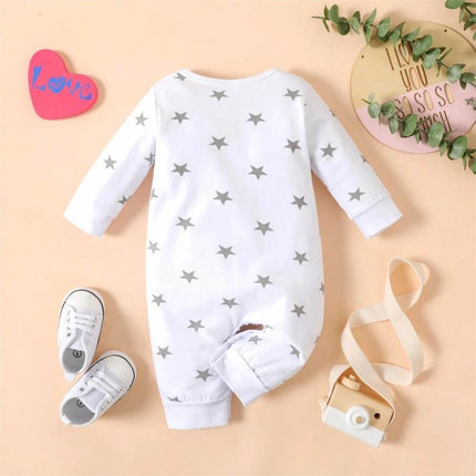 Baby Girl Long Love Heart Jumpsuit Romper - Baby Romper - PatPat - Mad Fly Essentials